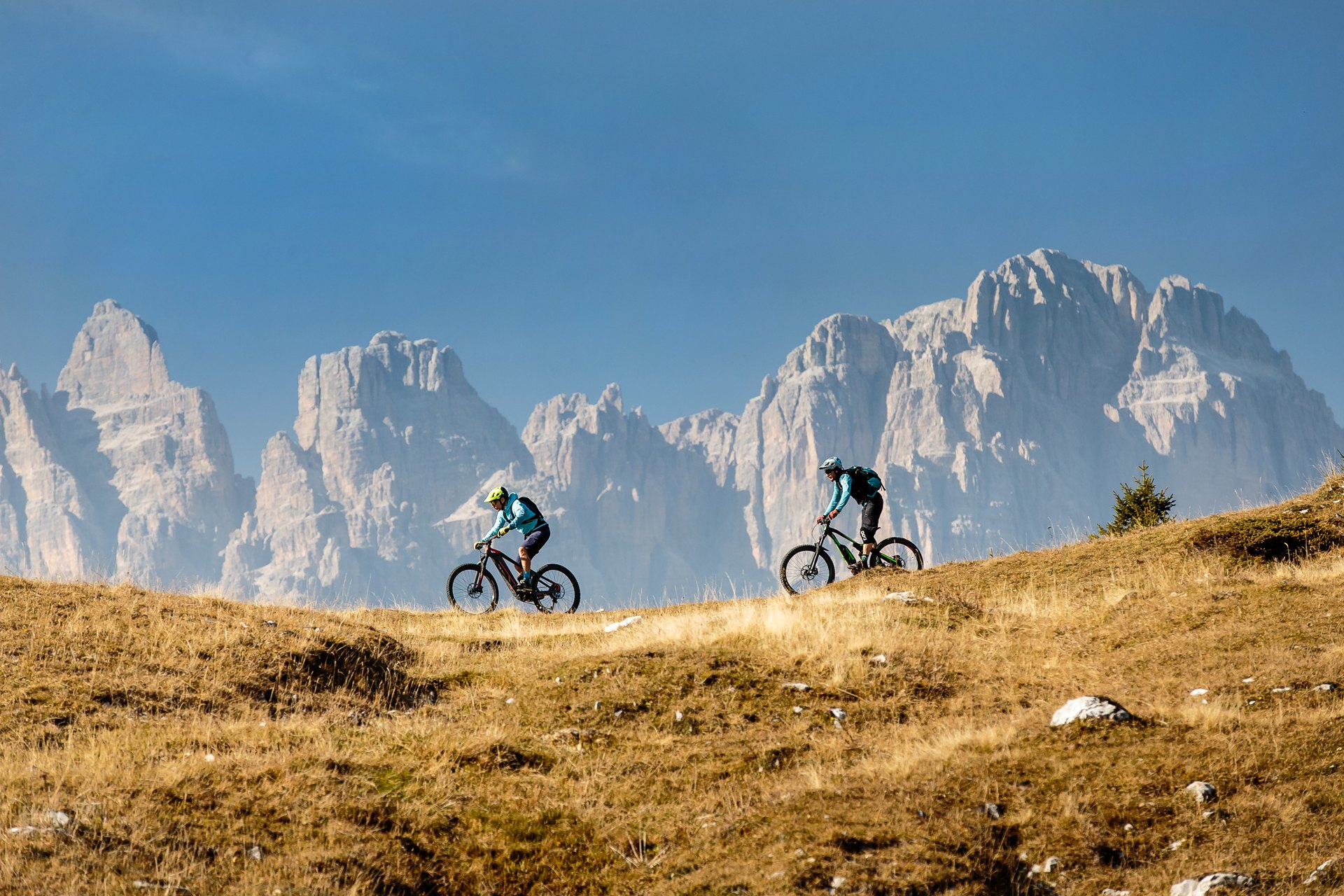 Paganella in mountain bike