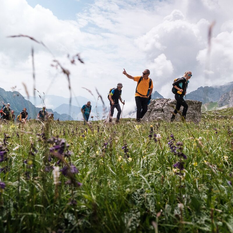 In Val d'Ambiez, nelle Dolomiti di Brenta, con le guide alpine | © Filippo Frizzera, 2022