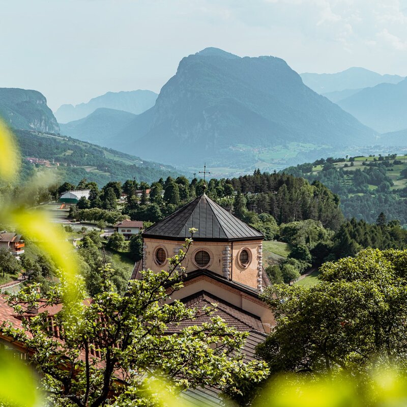 View of Bleggio from San Lorenzo Dorsino | © @littletravelsbiglove, 2021