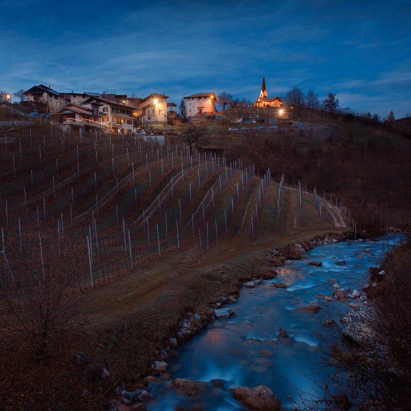 Il borgo di Maurina visto dal basso | © Filippo Frizzera, 2018