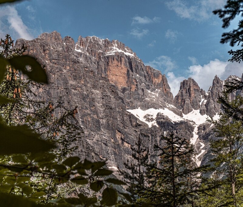 Rundwanderung von Cavedago zur Malga Spora und zum Rifugio Croz dell'Altissimo