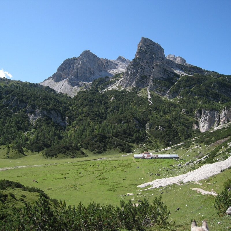 Trekking from Andalo to Malga Spora