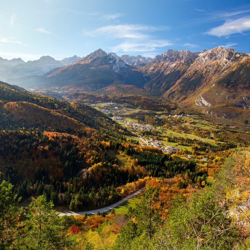 Walk from Cavedago to Andalo