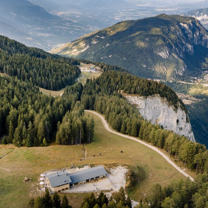 Walk from Meriz to Malga Fai