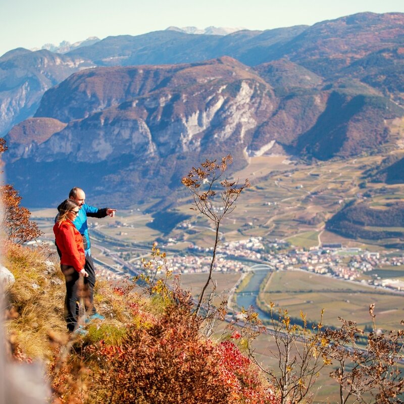 Sentiero dei Belvedere nel Parco del Respiro