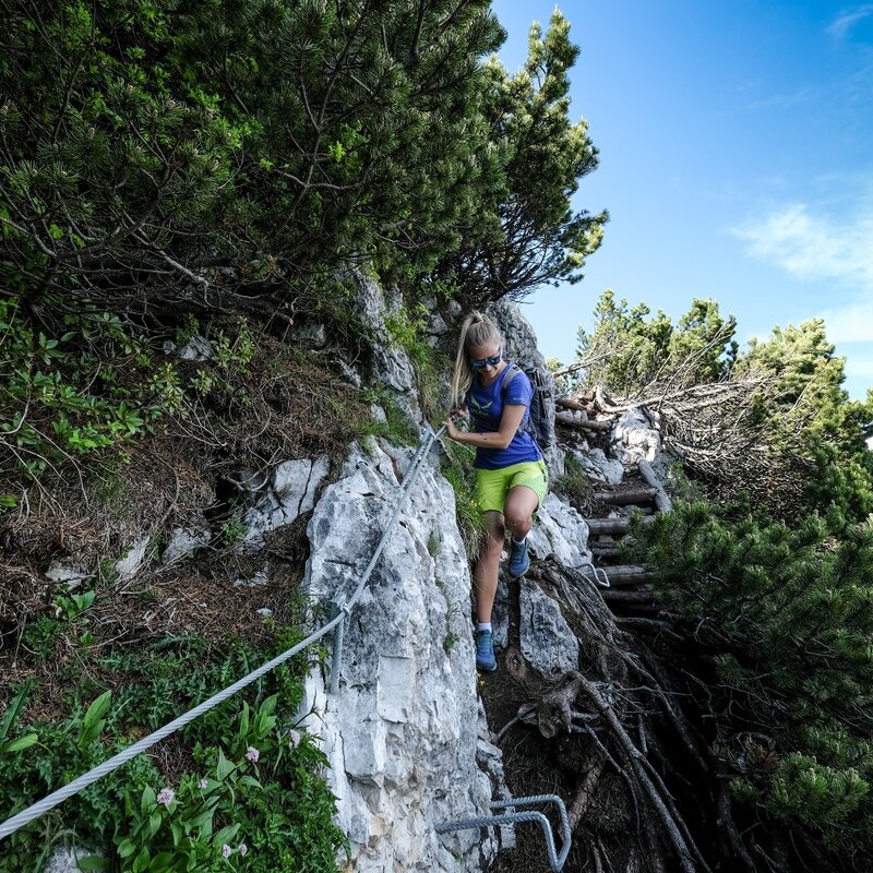 Sentiero delle Aquile e Sentiero Botanico (Adlerweg und botanischer Pfad)