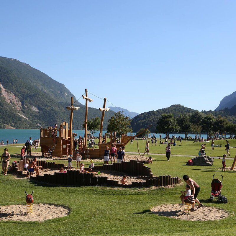 Pirate galleon playground